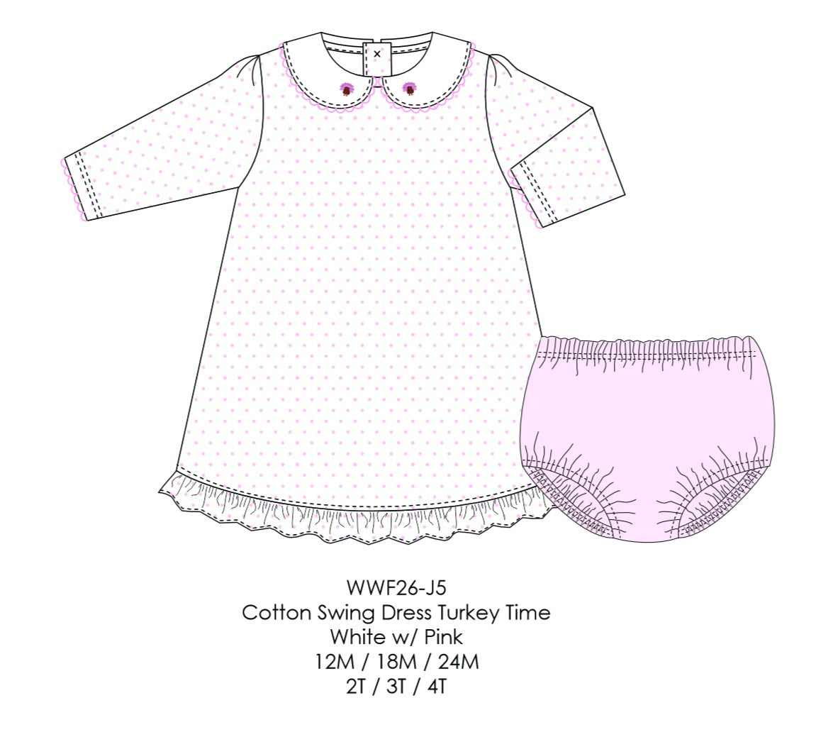 Turkey Time Dress Set