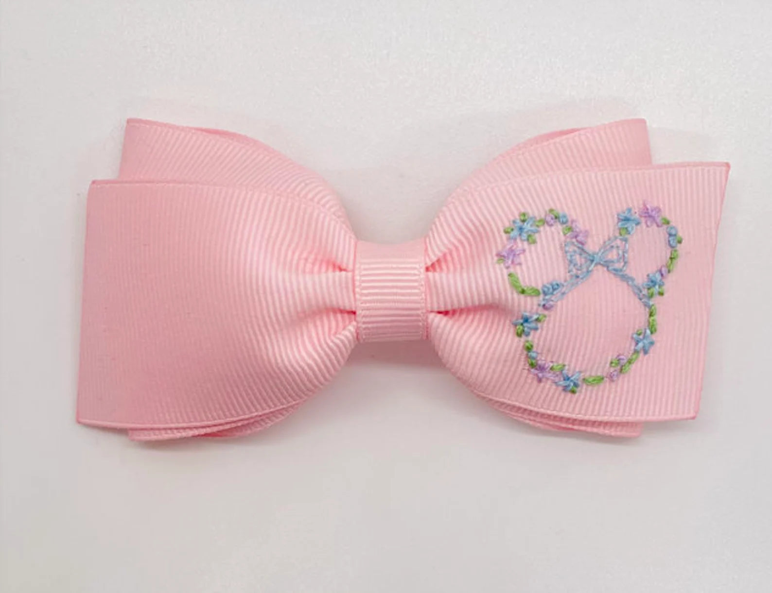 Floral Minnie "Lottie" Bow
