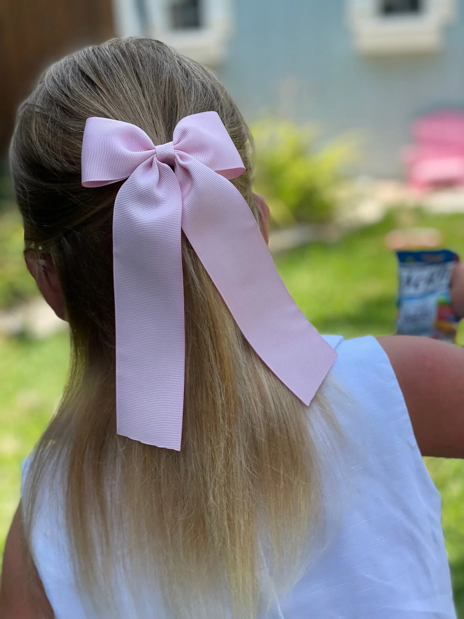 Long Tail Grosgrain Bow