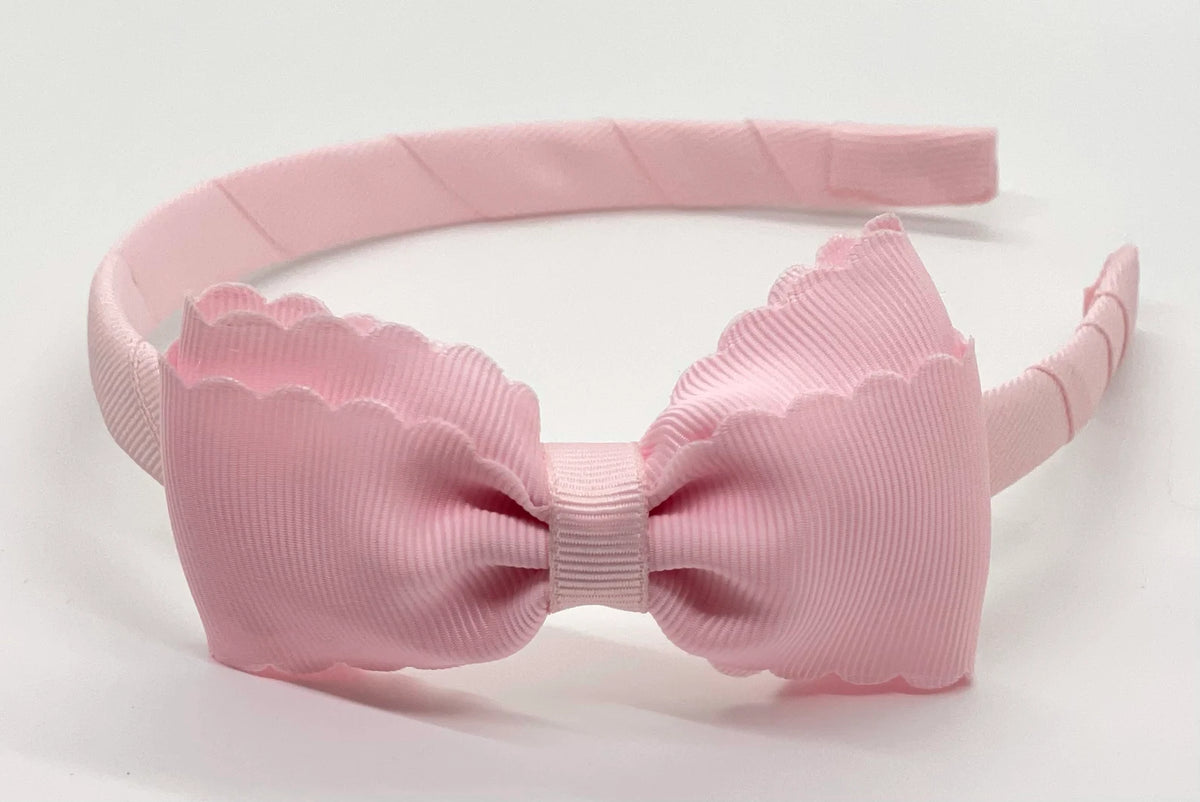 Scalloped "Lottie" Hard Headband