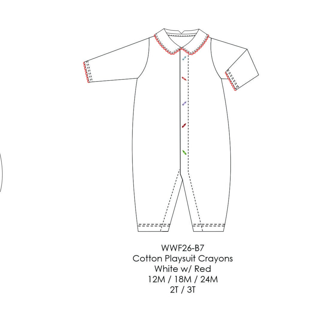 Crayons Playsuit