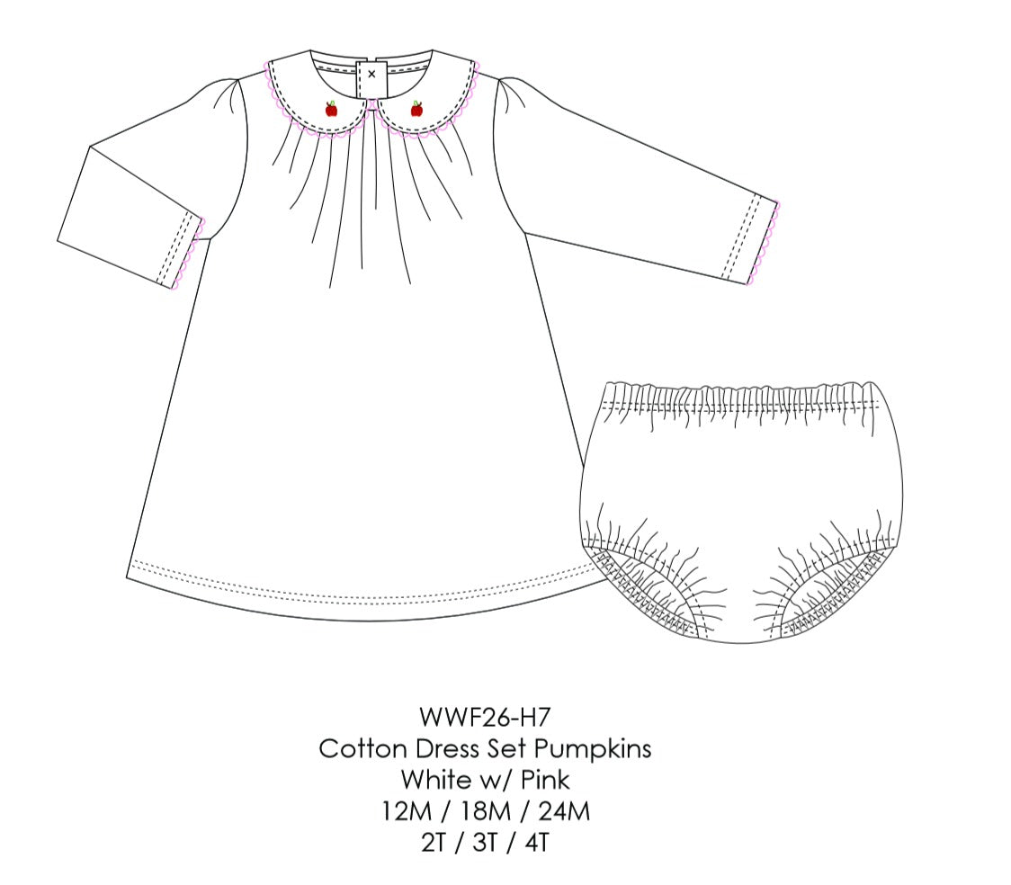 Pumpkin Dress Set