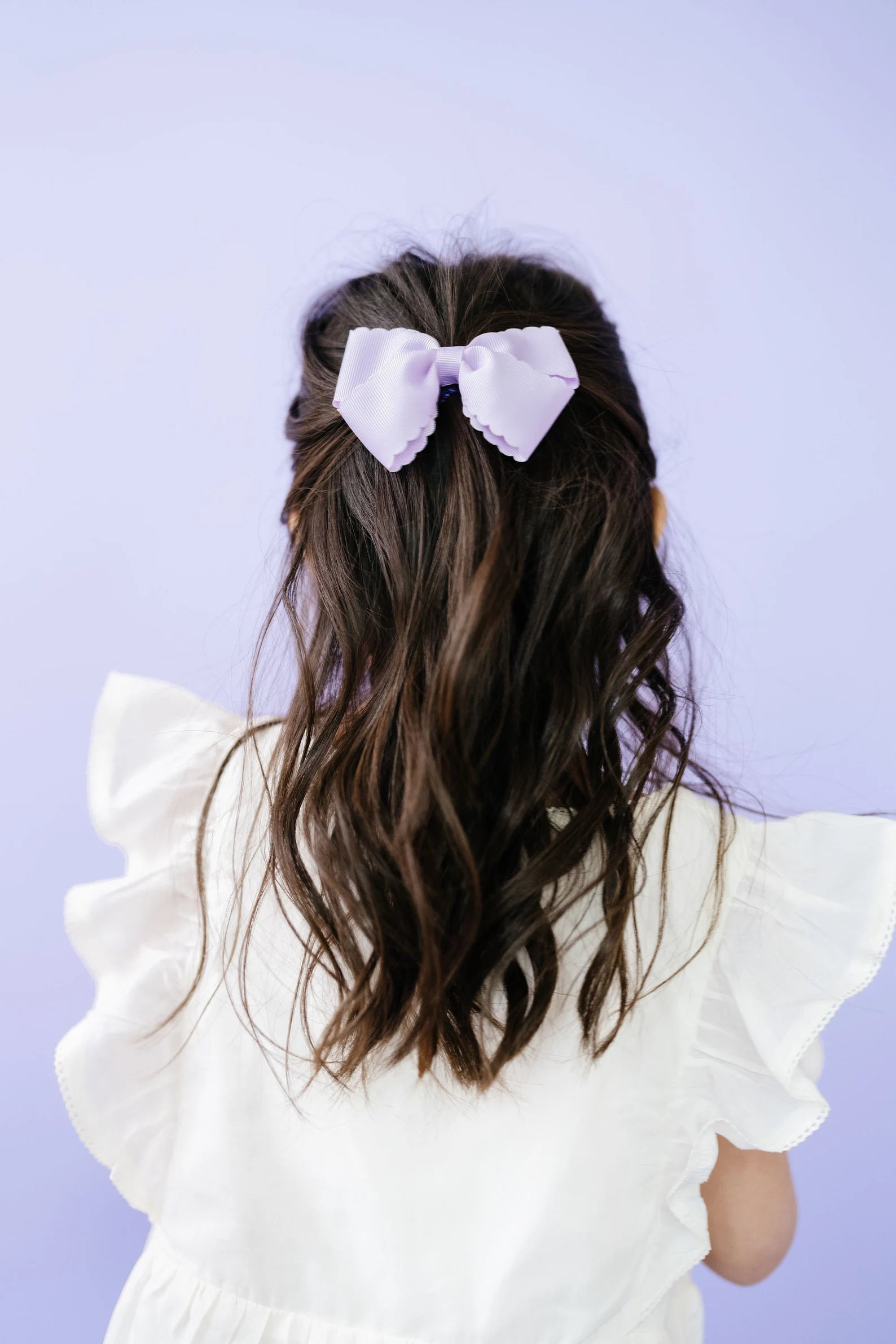 Scalloped Lottie Bow