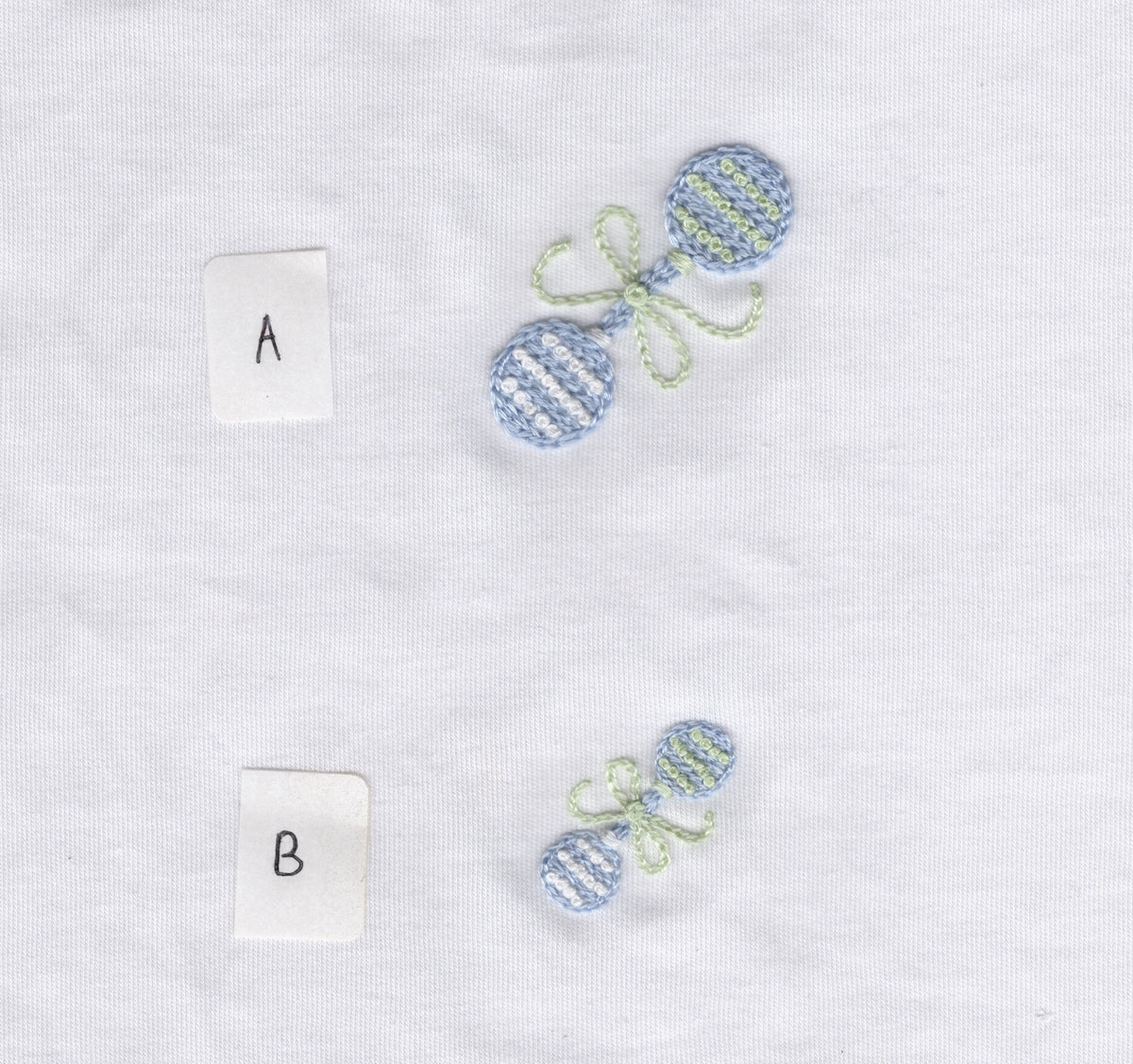Baby Rattle Bib
