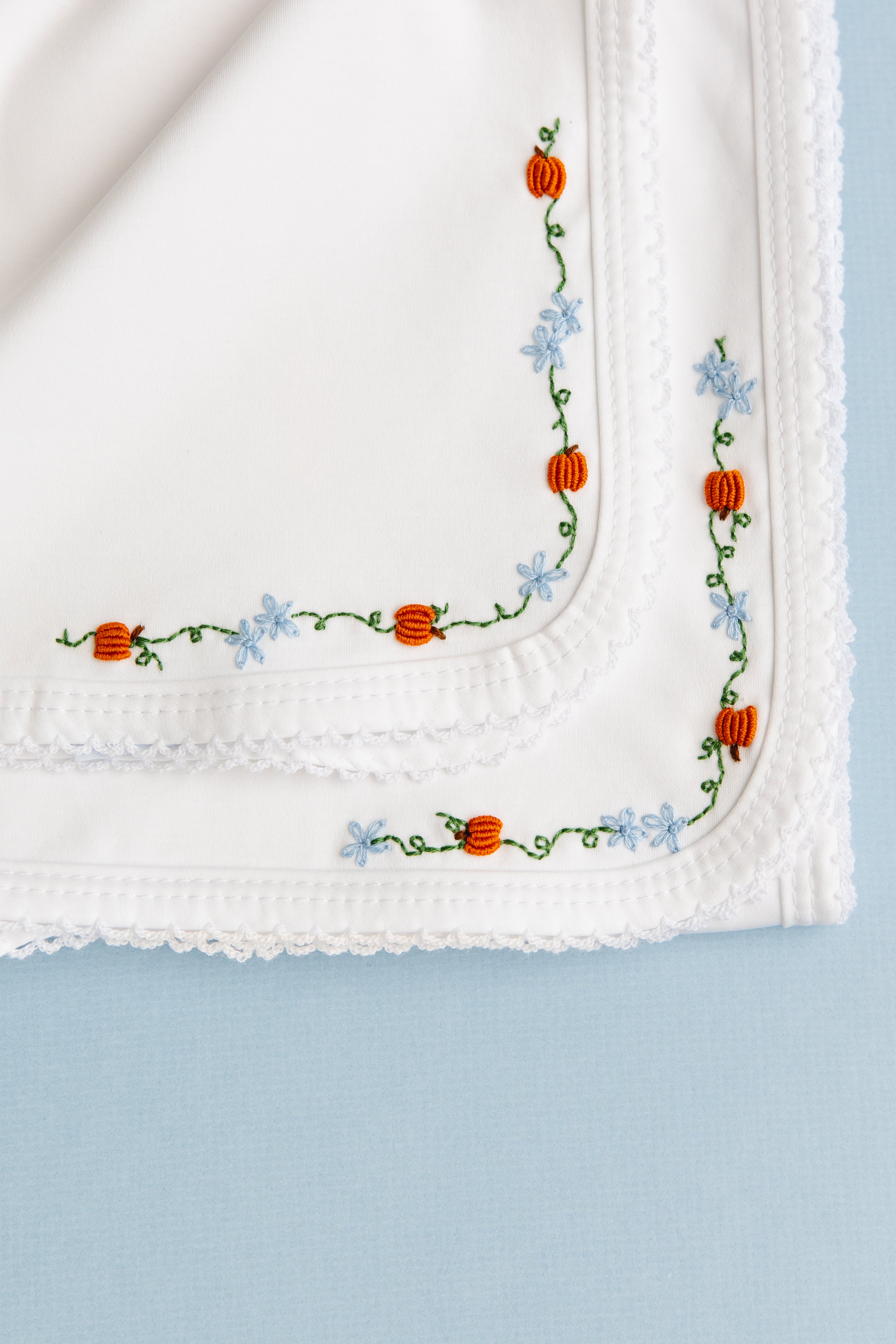 Pumpkin Season Baby Blanket
