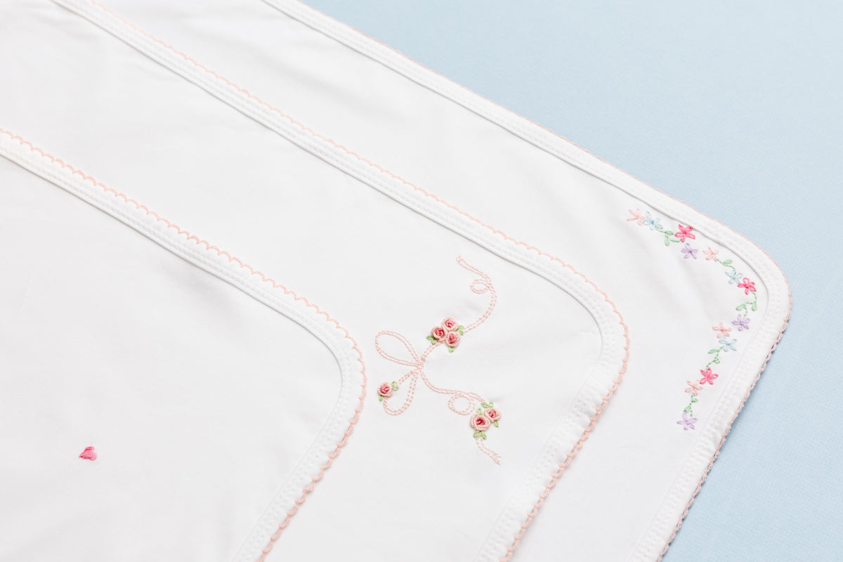 Floral Bouquet Baby Blanket