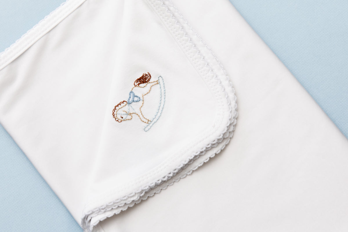 Rocking Horse Baby Blanket