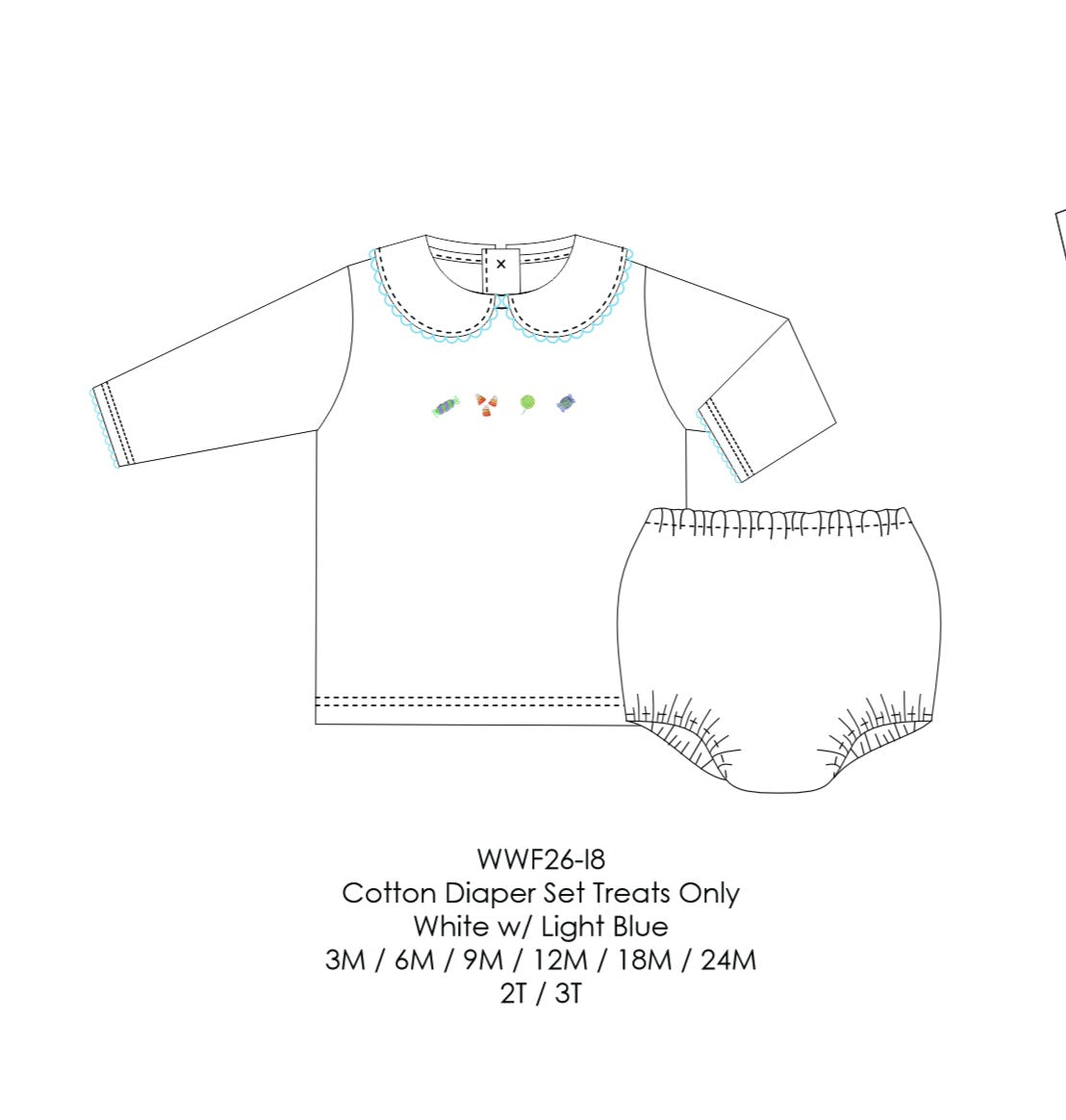 Treats Only Diaper Set