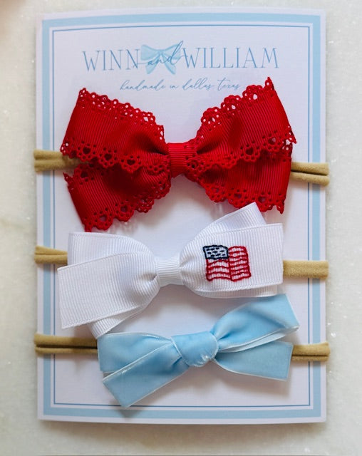 American Flag Baby Bundle