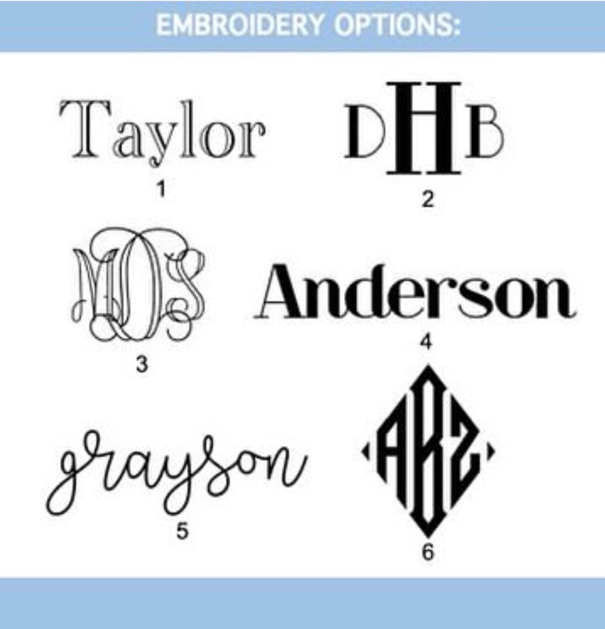 Custom Embroidery