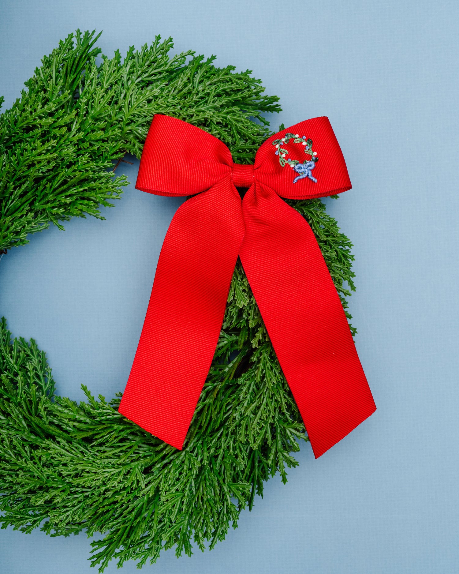 Christmas Wreath Bow