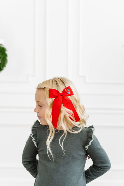 Christmas Wreath Bow