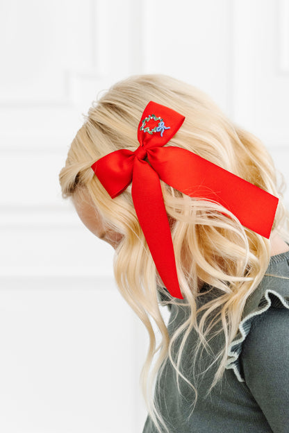 Christmas Wreath Bow