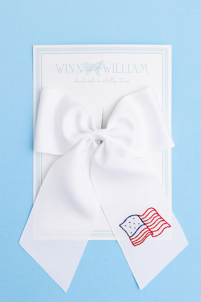 American Flag Bow