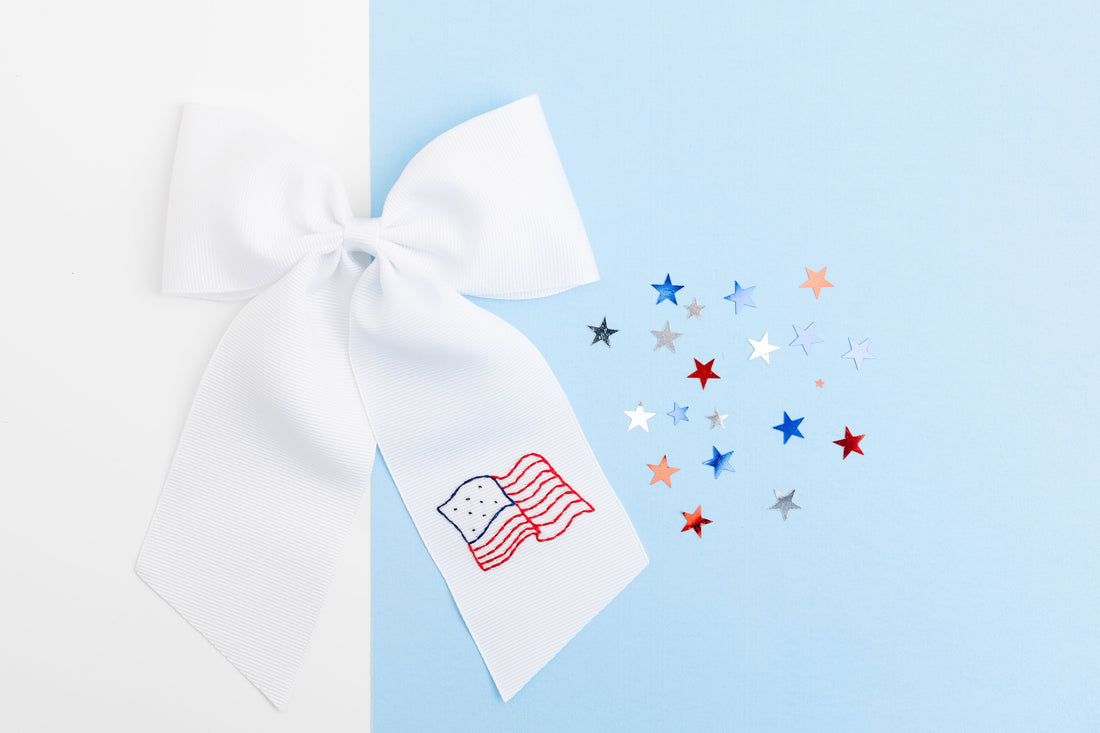 American Flag Bow