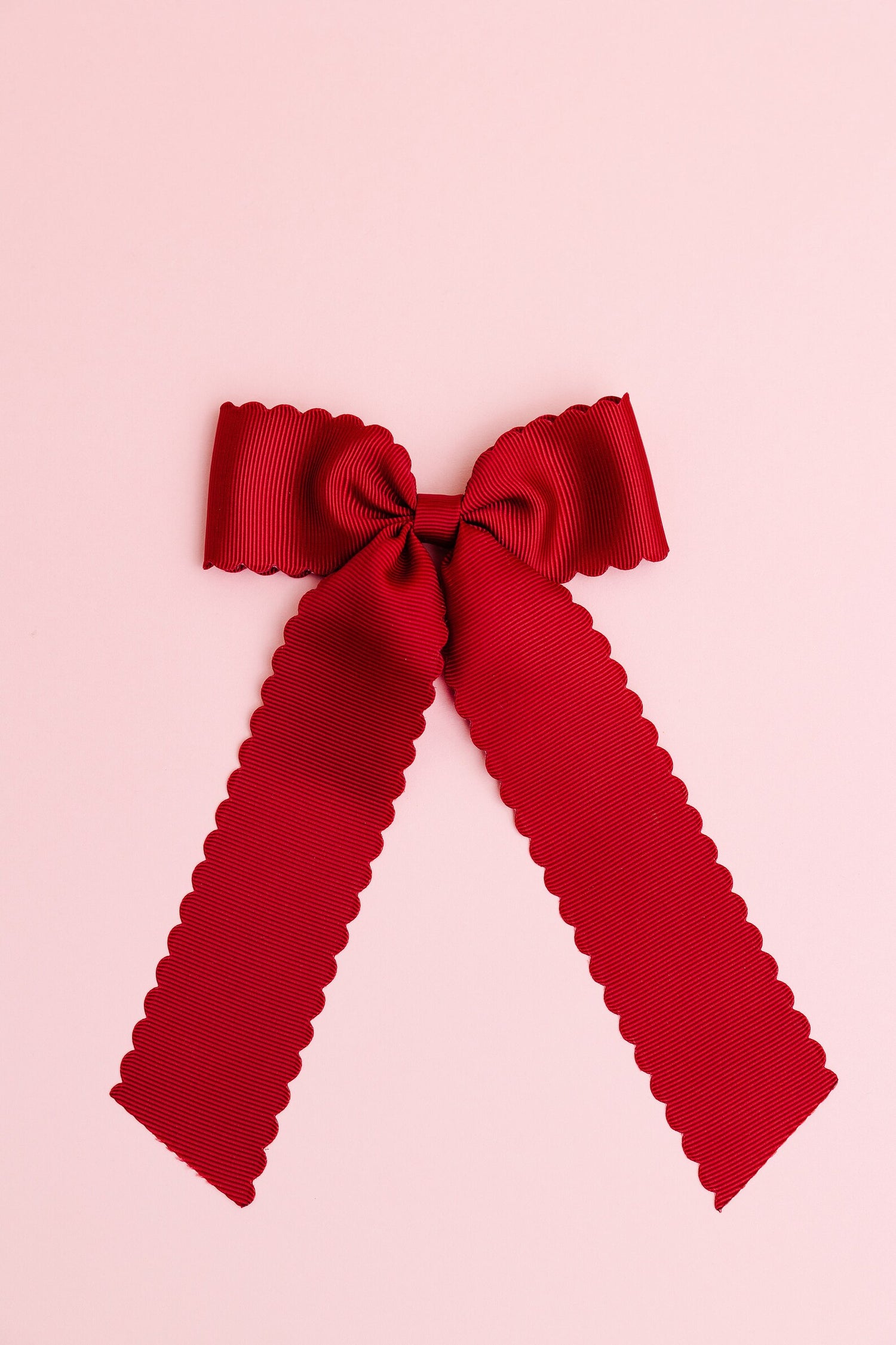 Medium Scalloped Bow