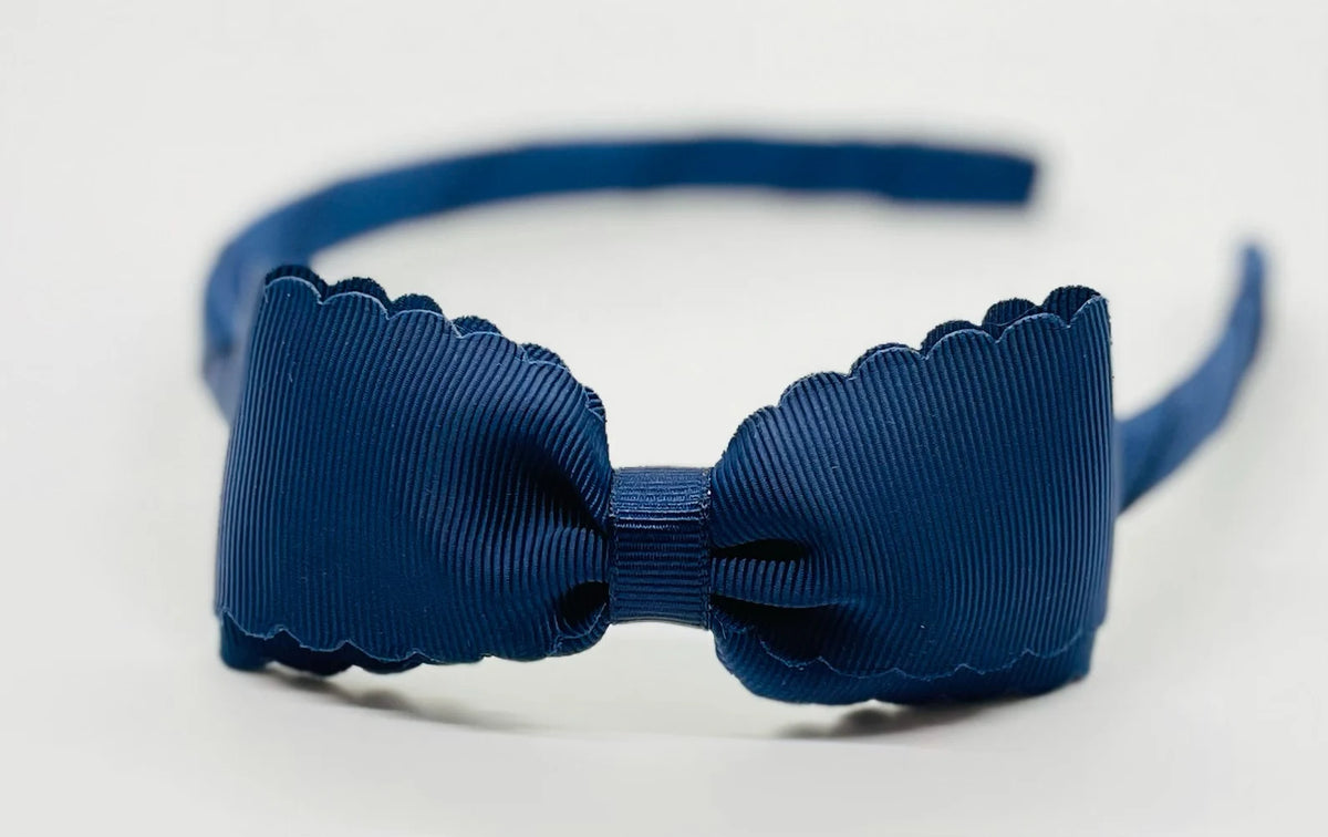 Scalloped "Lottie" Hard Headband