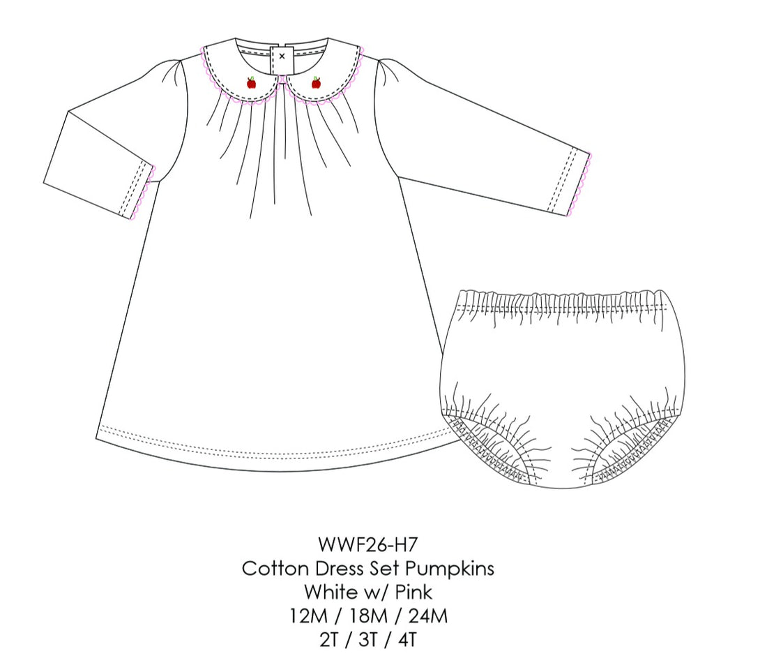 Pumpkin Dress Set
