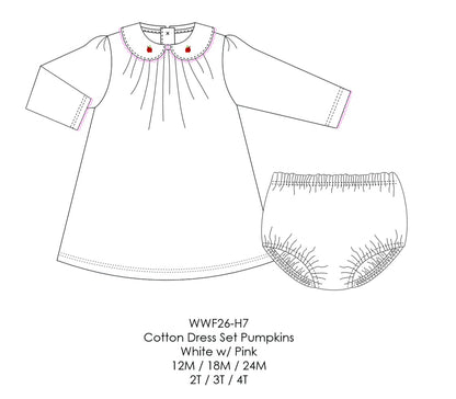 Pumpkin Dress Set