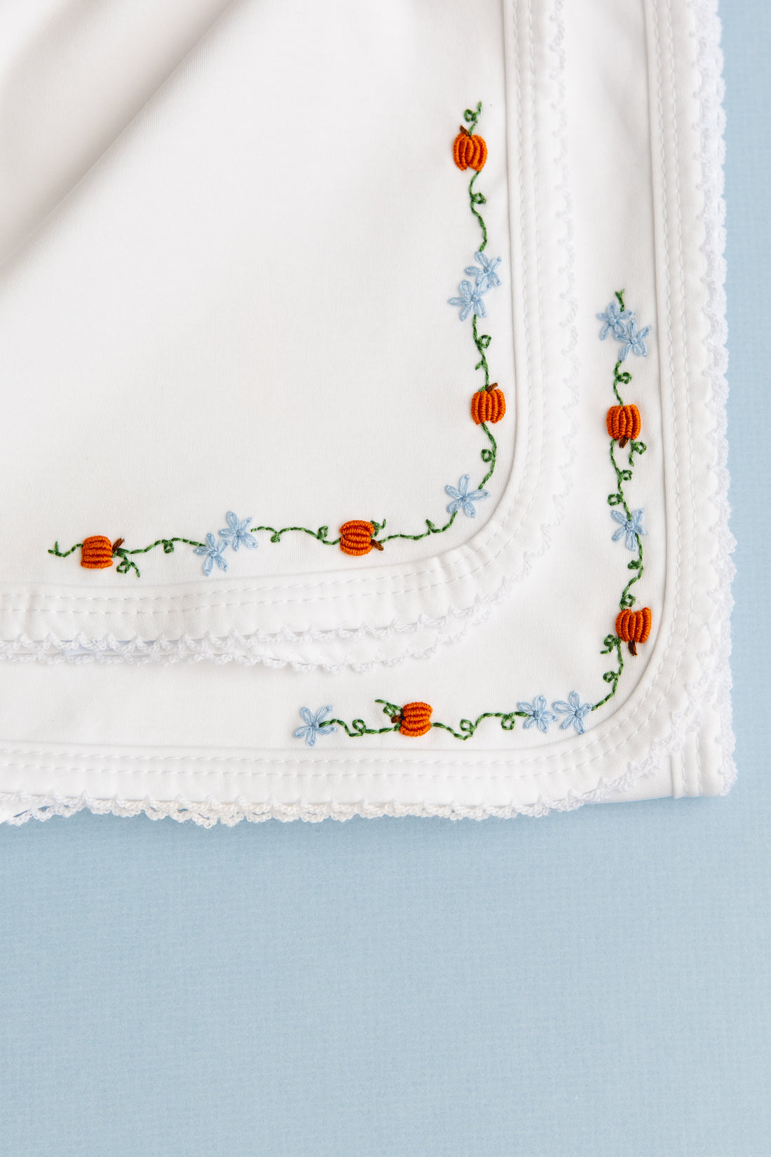 Pumpkin Season Baby Blanket