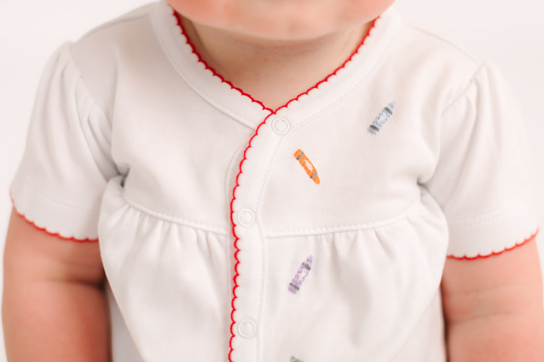 Crayons Diaper Set