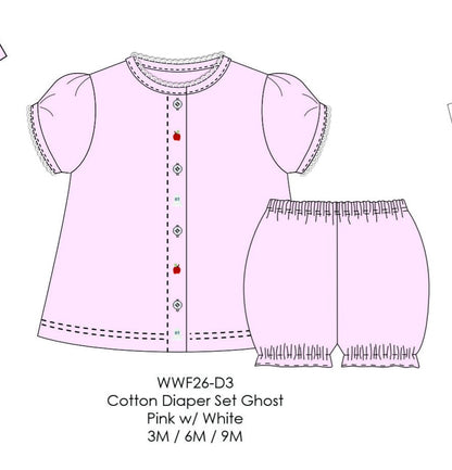 Ghosts Diaper Set