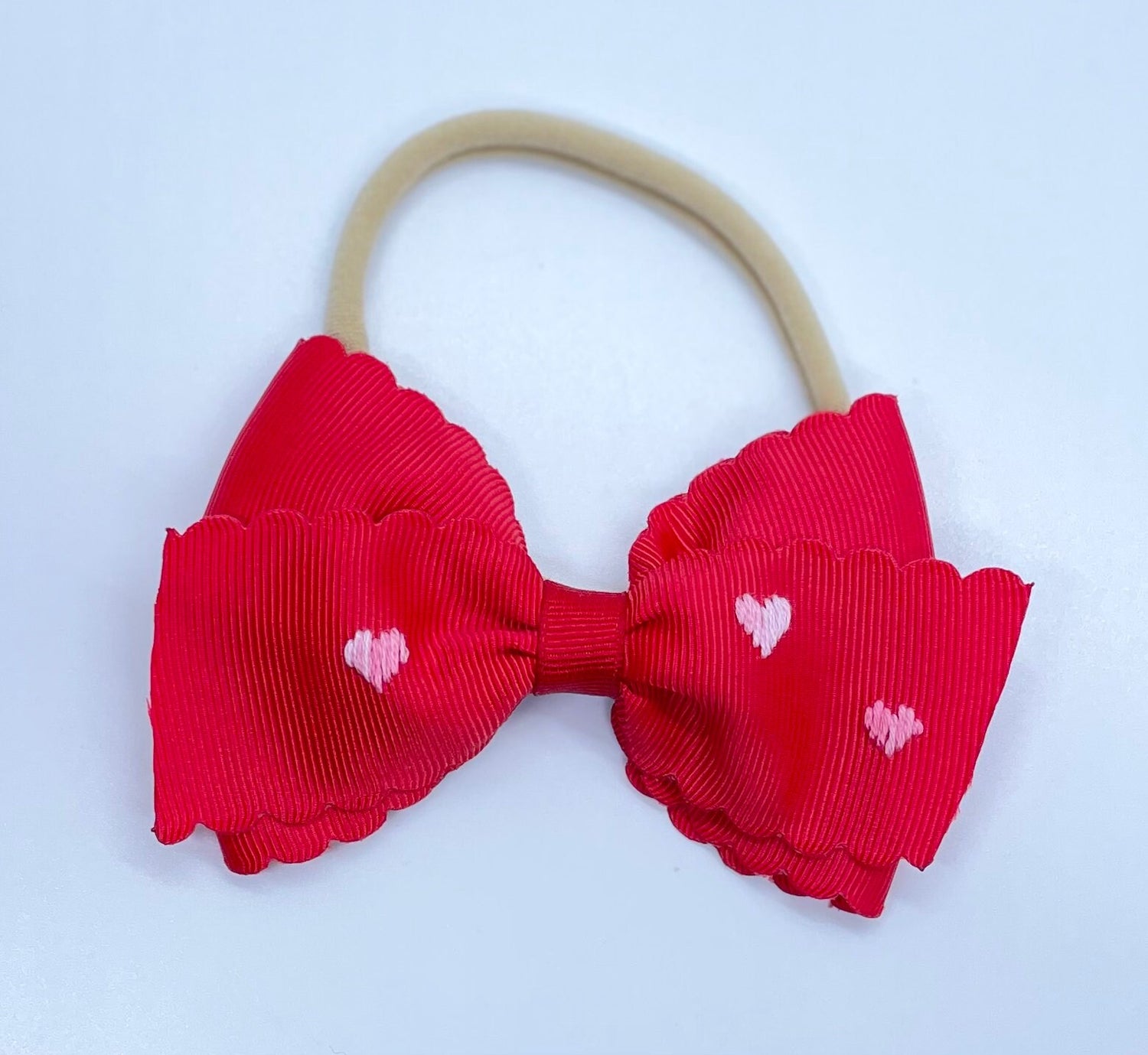 Ombre Hearts Lottie Bow